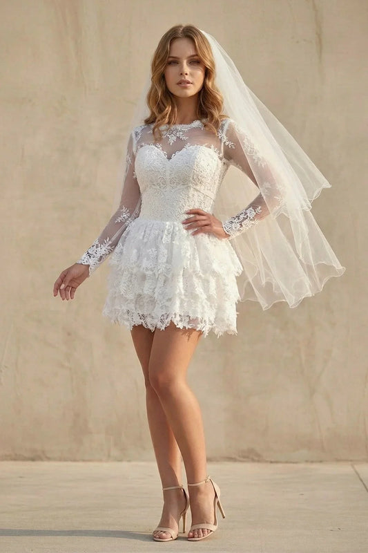 Lace Short Wedding Dresses