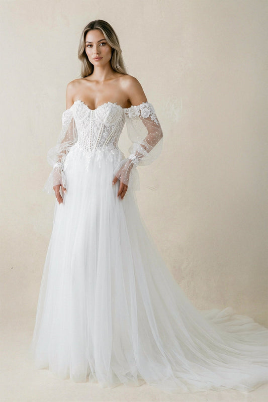 Long Sleeves Wedding Dresses