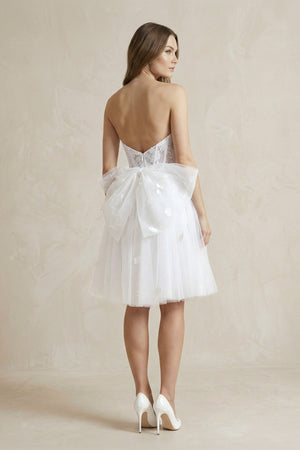 Sheath Sweetheart Lace Wedding Dresses - SHE IS ME Wedding Dresses